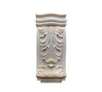 Fregi In Legno Decorativi Per Mobili Retro vintage in legno intagliato onlay applique carpentiere cornice decalcomania mobili decorazione artigianato in legno porta decorativa ornamento floreale Fregi