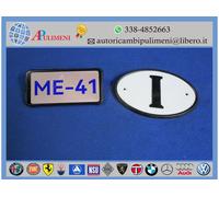 FREGIO EMBLEMA STEMMA ITALIA ACCESSORIO FIAT 500 600 850 1100 1500 BIANCHINA