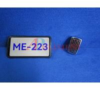 FREGIO LOGO SIGLA EMBLEMA ANTERIORE METALLO FIAT 600 D 600 MULTIPLA