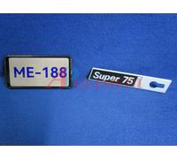 FREGIO LOGO SIGLA SCRITTA PLASTICA LATERALE ANTERIORE DX FIAT RITMO "SUPER 75"