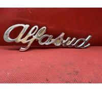 FREGIO LOGO SIGLA SCRITTA POSTERIORE ALFA ROMEO ALFASUD NUOVA ALLUMINIO