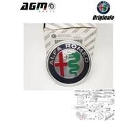FREGIO LOGO STEMMA ANTERIORE LOGO CLASS, ORIGINALE ALFA GIULIA STELVIO 50541293