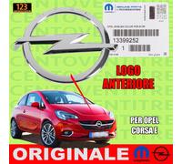 FREGIO LOGO STEMMA ANTERIORE OPEL CORSA E ORIGINALE 13399252