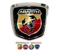 FREGIO POSTERIORE PER ABARTH FIAT 500 07> ORIGINALE rear logo frieze