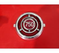 FREGIO STEMMA EMBLEMA FIAT 600 E MULTIPLA 750 NUOVO ORIGINALE IN PLASTICA