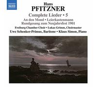 7215439 Audio Cd Hans Pfitzner - Complete Lieder, Vol.5