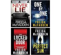 Freida McFadden Collection 4 Books Set (The Perfect Son, One By One, The Locked Door & Never Lie)