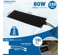 Freiflächenheizung Riscaldante Impermeabile per Scale, Passerella Esterni [EEK: A]