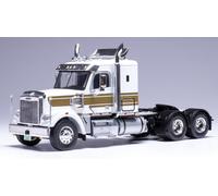 Freightliner Coronado 2012 White / Gold Camion Truck 1:43 Model IXO MODEL