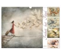 Freiheit hat Flügel (Wandkalender 2026 DIN A3 quer), CALVENDO Monatskalender: Bildwelten zwischen Himmel und Sehnsucht - inspiriert von der Idee des Fliegens