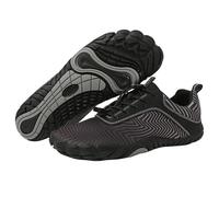 Freiluftkind Overland Barefoot Shoes idrorepellenti e Foderati (Nero/Misura 39) - Scarpe Barefoot Unisex per l'inverno - Scarpe Calde Impermeabili