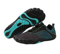 Freiluftkind Overland Barefoot Shoes idrorepellenti e Foderati (Turchese/Misura 45) - Scarpe Barefoot Unisex per l'inverno - Scarpe Calde Impermeabili