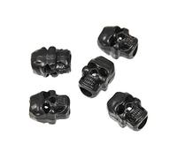 Mil-Tec Cordoncino stopper Skull 10 pezzi (Nero)