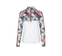 FREISEIN Zipshirt intimo da donna per sci e montagna grigio chiaro | XL