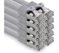 freiwerk Cavo di rete CAT.7, 0,25 m, grigio, 10 pezzi