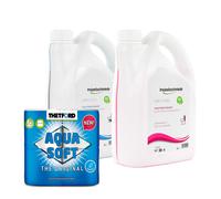 Freizeitschmiede Additivo Sanitario Semplice Blu & Rinse & Aqua Morbido