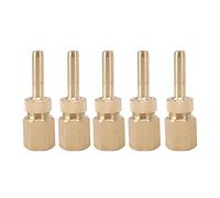 FRELEAN 5 pezzi in ottone Fontana Nozzle G1/2 in | Tight - Fit Direct Injection Water Spray Head | High Strength Deck Jet per piscina/giardino/Landscape | ossidazione - & Sturdy
