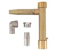 FRELEAN Brass Quick Coupler Valve | G1 Caliber Quick Insert Water Access Tool | Leakproof Garden Irrigation System Parts | Long - Lasting Brass & Stainless Steel Construction