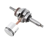 FRELEAN Crankshaft Connecting Rod Piston Assembly 6A1-11400 - 00 | Replacement for 2 Stroke 2HP Outboard Motor | Iron Metal Construction for Sturdiness/Performance/Service Life