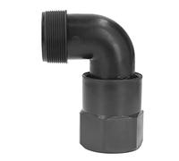 FRELEAN Garden Hose Elbow Connector 360° Rotation | G2 Large Interface for Quick Water Control | Plastic Hose Adapter for Lawn Sprinklers/Garden Watering/Outdoor Play