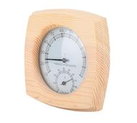 FRELEAN Igrometro del termometro Digitale Sauna Room | umidità in Legno e misuratore di Temperatura per Sauna/Bagno/Bagno Turco | Design Robusto e protetto ad Alto Calore