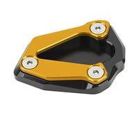 FRELEAN Motorcycle Kickstand for S1000RR S1000R 2019-2022 | Extra Wide Foot for Mud/Sand/Grass | Secure Support & Non - Sink Holder | Aluminum Alloy Stable Side Stand (Gold)