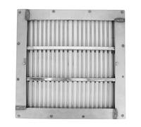 FRELEAN Stainless Steel Pool Main Drain Cover | Flow - Control Square Grate for Swimming Pools/Spas/Saunas | 32x32cm Robust Floor Drain Plate