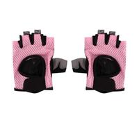 FRELEAN Sunnex Gym Gloves - Fingerless Breathable Workout Gloves with Wrist Support, Padded Palm for Weightlifting, Cycling, Cross Training & Fitness (L)