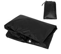 FRELEAN Telo di Copertura Nero per Carrello da Golf, Ideale per riporre Oggetti all'aperto.