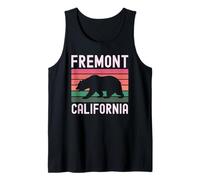 Fremont California Retro Northern Cali bay Area 510 Silicone Canotta