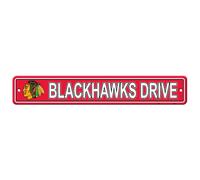 Fremont Die NHL Chicago Blackhawks Street Sign One Size Multicolor