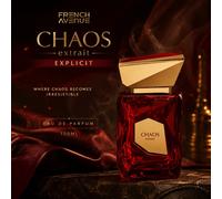 French Avenue Chaos Extrait Explicit 100ML Profumo Unisex Ciliegia Frutti Rossi Vaniglia Cuoio Lunga Durata Eau De Parfum vetro