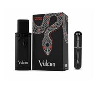 French Avenue Vulcan Black Edition EDP Uomo 100ml + Atomizzatore Ricaricabile Drikanbest 5ml in Omaggio - Profumo Arabo Intenso