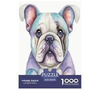 French Bulldog 1000 Pezzi Small Animal Dogs Puzzle Giocattoli Gioco Di Abilità Per Decorazione Della Famiglia Regalo Educativo 70x50cm/1000pcs