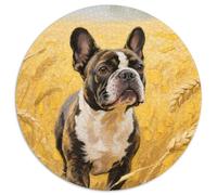 French Bulldog 1000 Piece Jigsaw Puzzle For Adults Educational Games Stress Relief Puzzle Cultivate The Spirit of Teamwork for Adults And Kids, Age 12 Years Up 1000pcs (67.5x67.5cm)