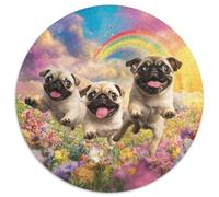 FRENCH BULLDOG 1000 Piece Jigsaw Puzzle For Adults Educational Games Stress Relief Puzzle Cultivate The Spirit of Teamwork for Men, Women, Elders, Seniors 1000pcs (67.5x67.5cm)