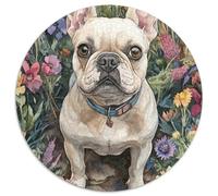 FRENCH BULLDOG 1000 Piece Jigsaw Puzzle For Adults Educational Games Stress Relief Puzzle Exercise The Memory of The Brain For Adults Gifts 1000pcs (67.5x67.5cm)