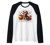 French Bulldog Halloween Is My Favorite Holiday for Witches Maglia con Maniche Raglan