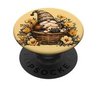French Bulldog In Dog Basket For Dog Lover Frenchie Grandma PopSockets PopGrip Adesivo