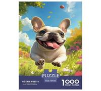 FRENCH BULLDOG Jigsaw Puzzle Impossibili 1000 Pezzi Decorazione Per La Casa. Giochi Rilassamento E Intelligence Per Adulti E Bambini Da 12 Anni 70x50cm/1000pcs