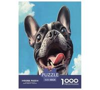 FRENCH BULLDOG Jigsaw Puzzle Impossible 1000 Pezzi Decorazione Per La Casa. Giochi Rilassamento E Intelligence Per Adulti E Bambini Da 12 Anni 38x26cm/1000pcs
