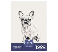 FRENCH BULLDOG Jigsaw Puzzle Impossible 1000 Pezzi Decorazione Per La Casa. Giochi Rilassamento E Intelligence Per Adulti E Ragazzi Da 14 Anni 38x26cm/1000pcs