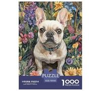 FRENCH BULLDOG Jigsaw Puzzle Impossible 1000 Pezzi Decorazione Per La Casa. Giochi Rilassamento E Intelligence Per Adulti E Bambini Da 12 Anni 70x50cm/1000pcs