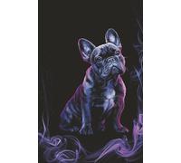 French Bulldog Neon Dot Grid Journal: A Bright Dot Grid Notebook for Dog Moms, Students, and Creative Journaling