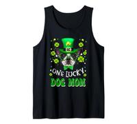 French Bulldog One Lucky Dog Mom Dogs Lover St Patricks Day Canotta
