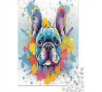 French Bulldog Puzzle Da 1000 Pezzi Per Adulti Puzzle Da 1000 Pezzi Giochi Educativi Decorazione Della Casa Puzzle I Migliori Regali Per Uomini E Donne 1000pcs (75x50cm)