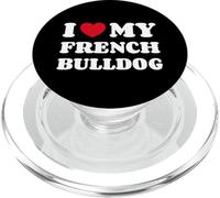 French Bulldogs Frenchies I Love My French Bulldog Frenchie PopSockets PopGrip per MagSafe