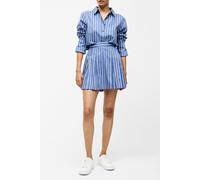 French Connection Alexis Cotton Stripe Pltd Mini Navy/white Taglia: 12 | Minigonne Outlet | Donna | Blu