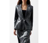 French Connection Amy Sequin Blazer Gunmetal Taglia: M | Giacche sportive Outlet | Donna | Grigio