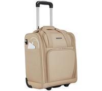 French Connection - Bagaglio Sottosedile St. Martin con Porte USB-C, Mandorla Tostata, 41 cm